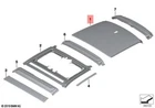 Genuine Bmw I3S I01 120AH Rex 60AH 94AH Roof Panel 51137412389 New. Price: $1187.48.