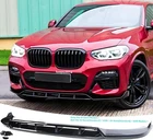 Fits Bmw Sport X3 G01 X4 G02 Front Bumper Splitter Lip Gloss Black (2018-2021) New. Price: $114.79.