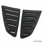 Fit 2015-2018 Ford Mustang Gt V6 Black Quarter 1/4 Window Louver Scoop Cover New. Price: $22.65.
