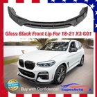 Fits 2018-2021 Bmw X3 G01 Gloss Black Front Corner Bumper Splitter Lip Spoiler New. Price: $158.89.