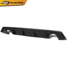 Black Dual Exhaust Rear Bumper Diffuser Fit For 2016-2021 Honda Civic 4DR Sedan New. Price: $60.07.