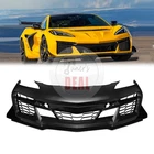 Fit 2020-25 Chevrolet Corvette C8 Z06 Style Full Front Bumper Cover Grille Set New. Price: $707.30.