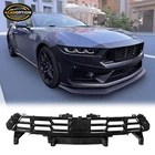Front Bumper Hood Grille Fit 24-26 Ford Mustang Dark Horse Style Abs Lower New. Price: $89.99.