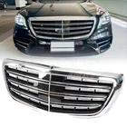 Chrome Front Grille Fit Mercedes W222 2014-2020 S400 S550 S580 S560 S600 New. Price: $160.99.