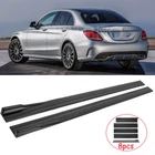 Gloss Black 86.6'' Side Skirts Extension Lip For Mercedes Benz W205 W204 W213 New. Price: $55.29.