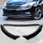 2014-2016 Kia Forte Ex Lx Sx Painted Black Front Bumper Splitter Spoiler Lip New. Price: $92.99.