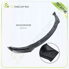 3PC Front Bumper Lip Splitter Fit For Tesla Model 2018-2021 Carbon Look New. Price: $42.88.