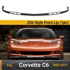 For 05-13 Chevy Corvette C6 Z06 Oe Factory Style Pu Front Bumper Lip Splitte 1PC New. Price: $169.99.