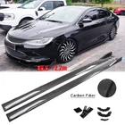 For Chrysler 200 2011-2017 86.6" Carbon Style+side Skirts+rocker Panel Lip New. Price: $169.99.