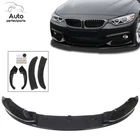 Front Bumper Spoiler Lip Set For Bmw F32 F33 F36 Series 2014-2020 2015 Black New. Price: $52.18.