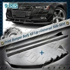 9PC Painted Black For 2013-2016 Audi A5 / S5 S-line Front Spoiler+ Side Skirt New. Price: $161.41.