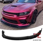 Front Bumper Lip Splitter Spoiler Fit For Dodge Charger Srt Hellcat Matte Black New. Price: $107.25.