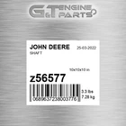 Z56577 Shaft Fits John Deere (surplus Open Box) New. Price: $98.95.