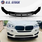 For Bmw Sport X5M Front Bumper Lip Splitter Chin Spoiler Kit Glossy Black Be New. Price: $54.97.
