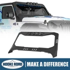 Hooke Road Windshield Frame Cover Visor Cowl Fit 2018-2026 Jeep Wrangler Jl Jt New. Price: $449.98.