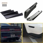 Rear 4 Fins Bumper Spoiler Lip Splitter Body Kits+diffuser Usa New. Price: $51.00.