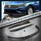 Carbon Look For 2019-2021 Volkswagen Vw Jetta Front Bumper Lip + Side Skirt 5PCS New. Price: $120.41.
