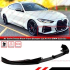 For 21-26 Bmw G22 G23 430I M440I Style Glossy Black Front Bumper Lip Splitter New. Price: $127.99.