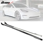 Fits 17-26 Tesla Model 3 V Style Side Skirts Extension Lip Rocker Panel Pp 6PCS New. Price: $119.99.