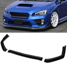 3PCS Gloss Black Front Lip Splitters For 2015-2021 Subaru Wrx 2.5L Plastic New. Price: $46.37.