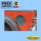 Fuel Door Cover Gloss Black Aluminum Smittybilt For Jeep 1997-2006 New. Price: $81.09.