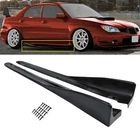 Fits Subaru Impreza Wrx Sti 02-07 Cs Style Side Skirts Rocker Panel Extension Pp New. Price: $100.99.