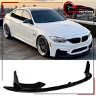 Fits 15-20 Bmw F80 M3 M4 Style Front Bumper Lip Chin Spoiler Abs Gloss Black New. Price: $61.99.