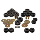 Energy Suspension 3.4118G; Body Mount Bushings Black For 81-92 Chevy K5 Blazer New. Price: $140.16.