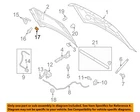 Ford Oem 92-23 E-150 Rear Interior Trim-door Panel Nut W520832S439 New. Price: $5.40.