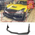 For Corvette C7 ZR1 Conversion Bumper Carbon Fiber Front Lip Splitter W/ Winglet New. Price: $216.59.