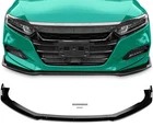 For Honda Accord 4-DOOR (2018-ON) 3PCS Glossy Black Front Bumper Lip Body Kit New. Price: $43.98.