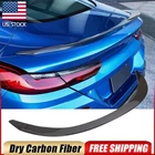 For Bmw G15 F92 840I M850I Coupe Dry Carbon Fiber Rear Trunk Spoiler Wing New. Price: $284.99.