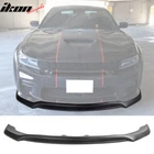 Fits 20-23 Dodge Charger Srt Widebody Ikon V3 Matte Black Front Bumper Lip Pp New. Price: $172.99.