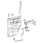 For Ram 2500 2019-2024 Mopar 1GD82HL1AC Door Window Molding New. Price: $40.41.