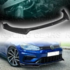 Matt Black Front Bumper Splitter Spoiler Lip Fit 14-20 Volkswagen Golf Gti MK7 New. Price: $45.95.