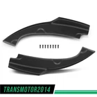 Fit For 2016-2021 Honda Civic Sedan 2PCS Rear Bumper Side Skirt Lip Splitter New. Price: $29.02.