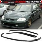 Fit 99-00 Honda Civic Ek 3DR Sir Pu Front Bumper Lip + Sun Window Visor New. Price: $86.99.