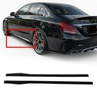 Gloss Black For 15-2021 Mercedes Benz W205 C300 C43 C63 Amg Side Skirt Extension New. Price: $124.48.