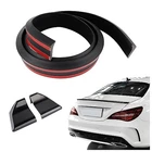 59" Glossy Car Rear Spoiler Trunk Lip, Cuttable 3D Matte Black New. Price: $19.22.