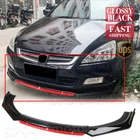 For Honda Accord 7TH 2003-2007 Jdm Front Bumper Lip Body Kit Spoiler Splitter New. Price: $49.89.