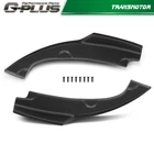 Fit For 16-21 Honda Civic Sedan Rear Bumper Side Skirt Lip Splitter Black New. Price: $26.86.