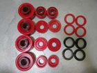 Energy Suspension 4.4121R Red Polyurethane Body Mount Set New. Price: $119.99.