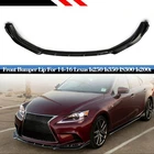 Vland Front Bumper Splitter Lip Black For 2014-2016 Lexus IS250 IS350 F-sport New. Price: $55.00.