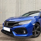 For 17-21 Honda Civic Hatchback Carbon Painted Front Bumper Lip Body Kit Spoiler New. Price: $60.95.