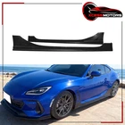Fits 22-26 Toyota GR86 Subaru Brz Ikon Style Side Skirts Extensions Pu 2PCS Set New. Price: $216.00.