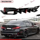 For 17-23 Bmw G30 550I M-sport Big Fin M5 Style Gloss Black Led Rear Diffuser New. Price: $249.98.