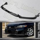 Painted Black Front Bumper Lip Spoiler For 2025-2026 Honda Civic Sedan Hatchback New. Price: $96.99.