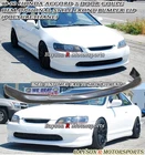 Fits 1998-2000 Honda Accord 2DR Oe Baysonr Optional Style Front Lip (urethane) New. Price: $221.99.