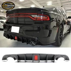 For 15-23 Charger Ikon V4 Rear Lip Diffuser W/ Led Light Carbon Fiber Print Pp New. Price: $149.99.