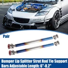 Pair 6"-8.2" 150MM Front Bumper Lip Splitter Diffuser Strut Rod Baked Blue New. Price: $15.48.